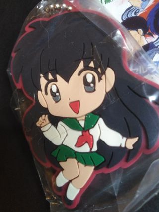 KAGOME Inuyasha Rubber Mascot Keychain Figure BAND