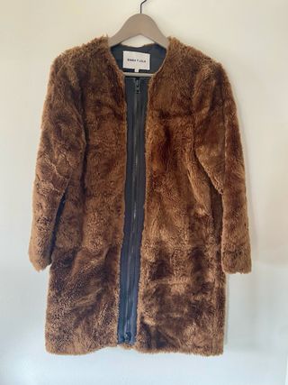 Abrigo pelo BIMBA Y LOLA marrón Talla S