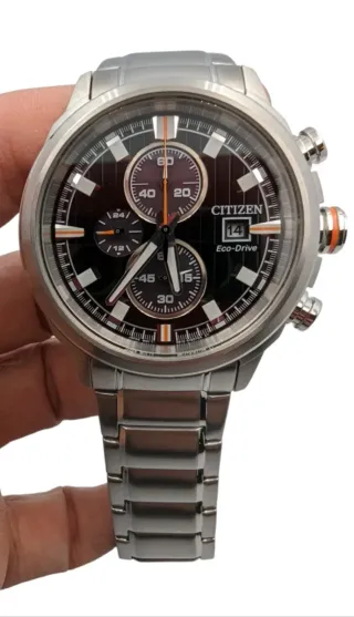 RELOJ CITIZEN ECO DRIVE CHRONO SPORT A ESTRENAR 