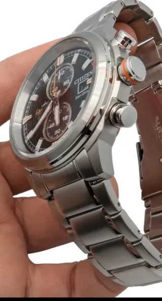 RELOJ CITIZEN ECO DRIVE CHRONO SPORT A ESTRENAR 