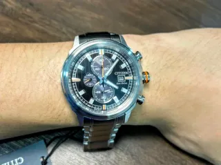 RELOJ CITIZEN ECO DRIVE CHRONO SPORT A ESTRENAR 