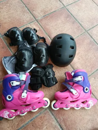 Patines y protecciones infantiles