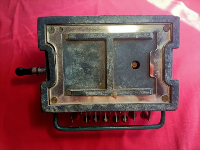 Calculadora Facit Antigua Pinwheel de Suecia