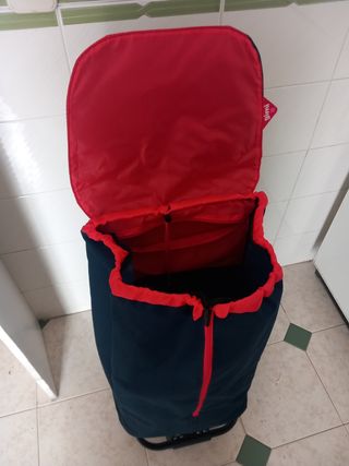 Carro de la compra Gimi azul y rojo