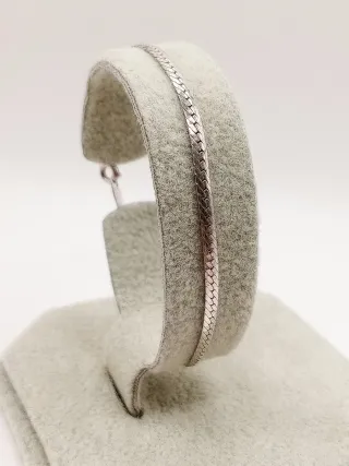 Bracciale vintage donna design snake argento 925