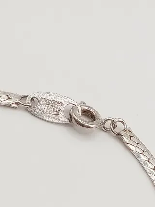 Bracciale vintage donna design snake argento 925