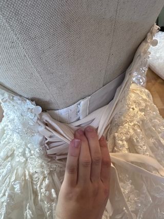 Vestido de Novia Blanco. Talla XS-M