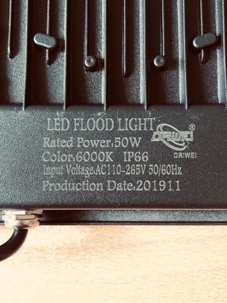 Faretto LED DRIWEI 50W 6000K