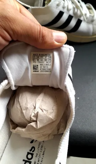 Zapatillas Adidas Superstar Blancas y Negras