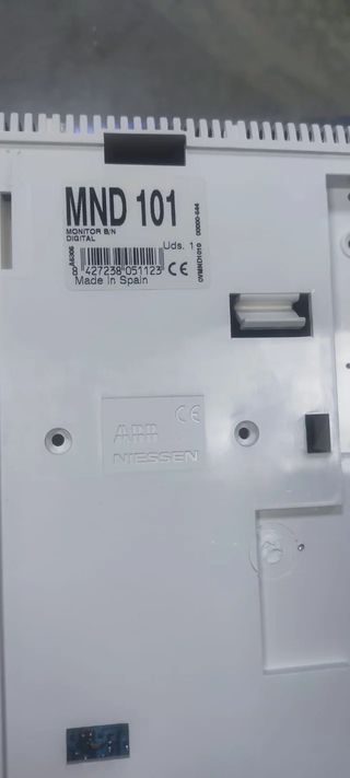 Monitor Vídeo Portero Niessen MND101 Digital