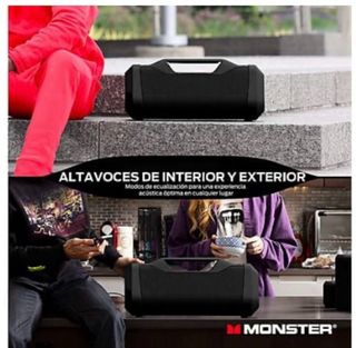 Altavoz Portátil MONSTER BLASTER V3.0 Negro