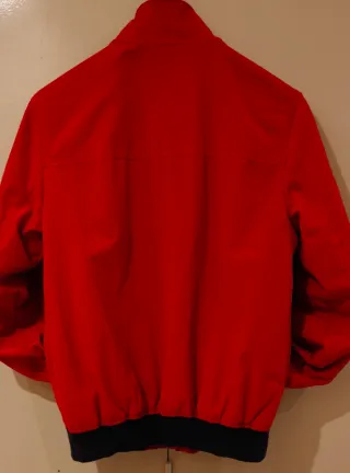 Chaqueta Bomber Tommy Jeans Roja Talla M original 