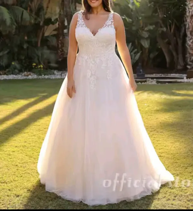 Envío gratis! Vestido de novia nuevo. Tallas 