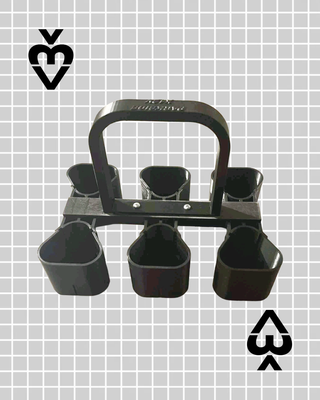 Porta baterías para Parkside 12v 6uds con ansa