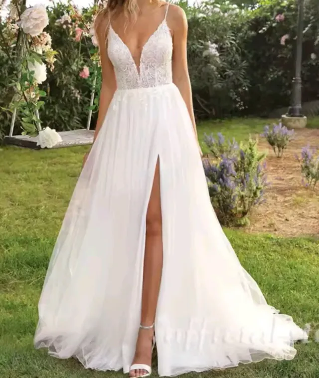Envío gratis! Vestido de novia nuevo. Tallas 