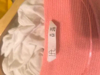 Jersey rosa mujer cuello pico