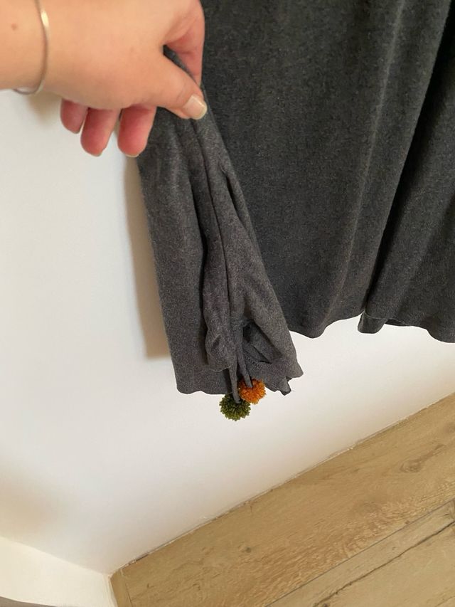 Vestido Natura gris talla M-L