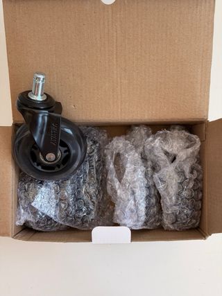 5 Ruedas Giratorias Velway para Silla Oficina