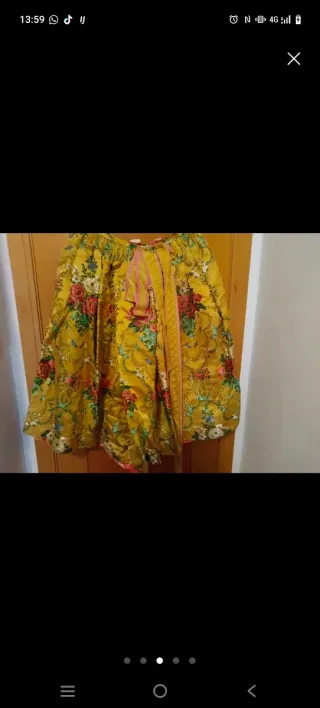 Traje de Fallera Multicolor