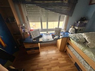 Conjunto Muebles Juvenil Madera y Azul