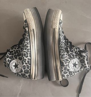 Converse All Star Stivaletto Fantasia Leopardata