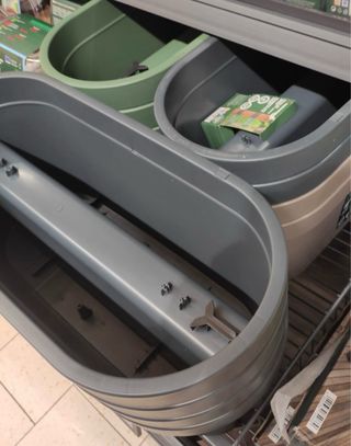 Macetas Jardineras Negro y beige