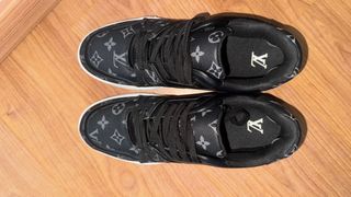 Scarpe Louis Vuitton Monogram nere