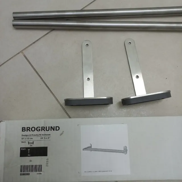 Portasciugamani doppio IKEA BROGRUND