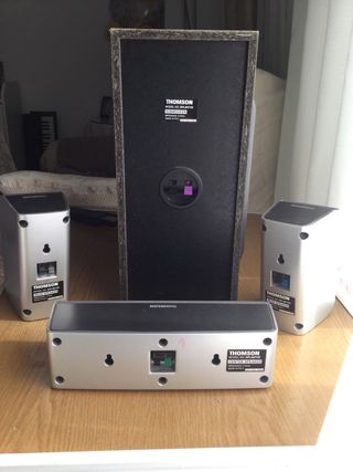 Thomson Home Cinema Altavoces Negro/Plata