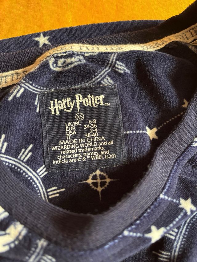Pijama felpa Harry Potter