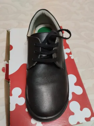 Zapatos de trabajo negros para hombre