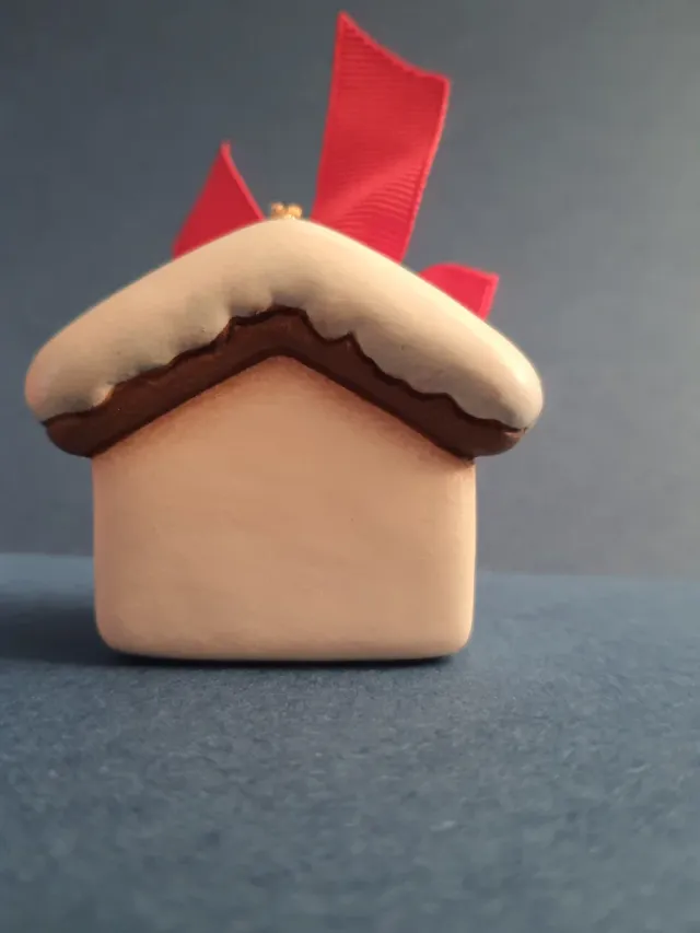 Thun Addobbo Natale Casetta Pettirossi