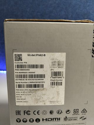 Asus PN62 i5-10210U Mini PC Barebone HDMI/DP