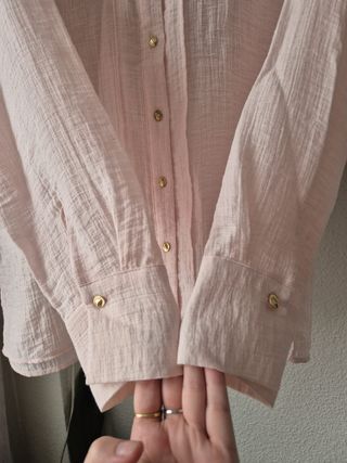 Camisa ZARA Rosa Talla L