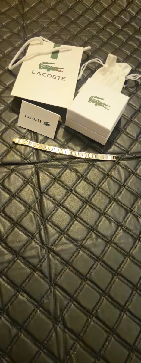 Pulsera Lacoste Plata
