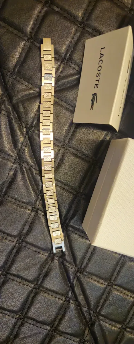 Pulsera Lacoste Plata