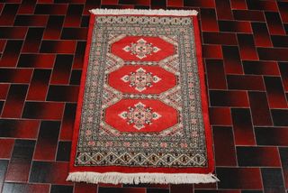 Tappeto Autentico Originale Kashmir Merinos 92x62