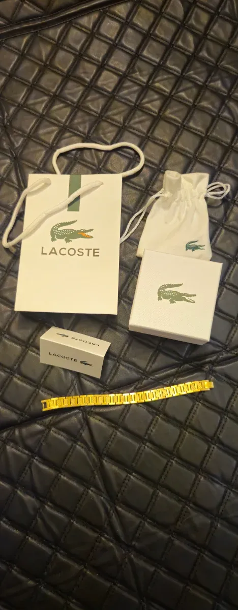 Pulsera Lacoste Dorada