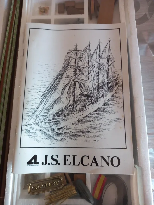 Maqueta Barco J.S. Elcano Artesanía Latina