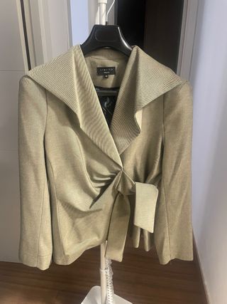 Chaqueta LIMITED Beige/Oro Talla L/40