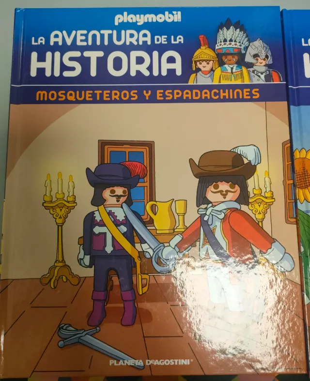 Libros Playmobil La Aventura de la Historia 40 56
