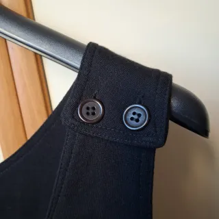 Salopette premaman nera tg. 44 nuova