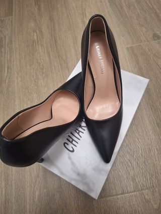 Scarpe con tacco Chiara Foscari nere