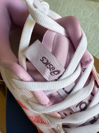 Zapatillas ASICS Novablast 5 Mujer Rosa/Morado