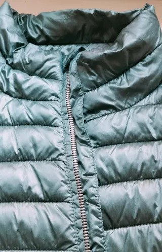 Chaqueta acolchada  verde talla 42