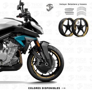 Pegatinas llantas CF Moto 675 NK