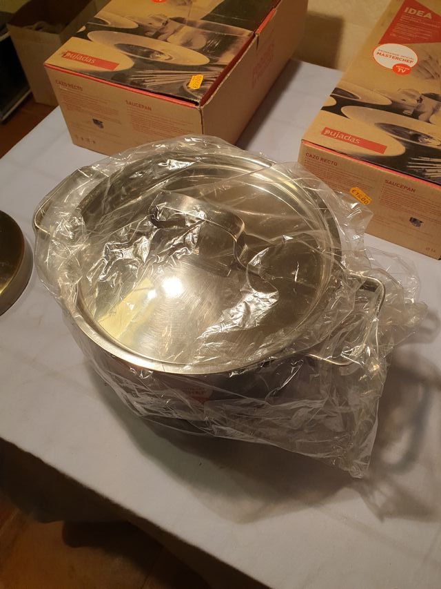 Set Cocina Metal y Cristal