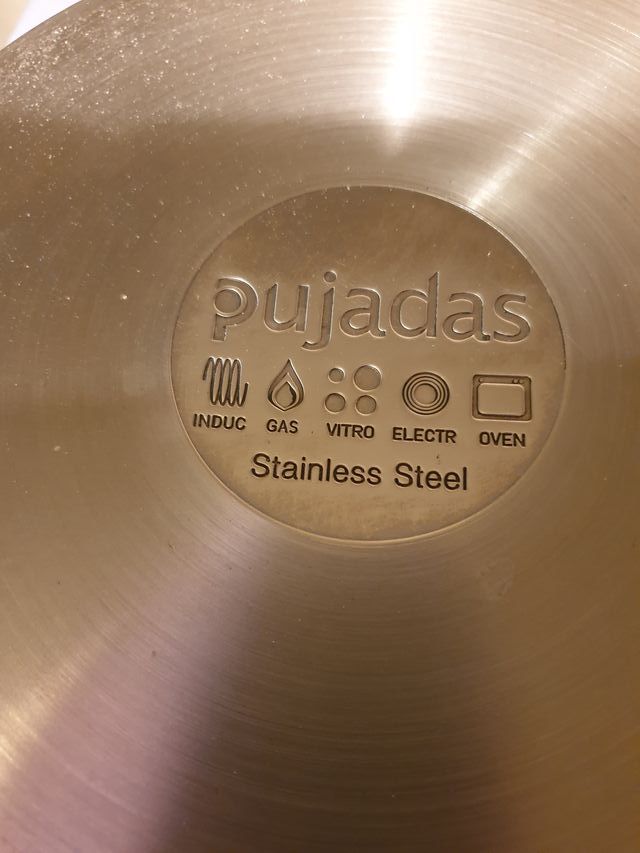 Set Cocina Metal y Cristal