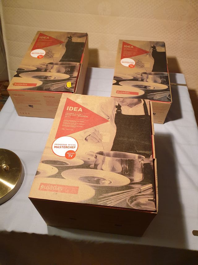 Set Cocina Metal y Cristal