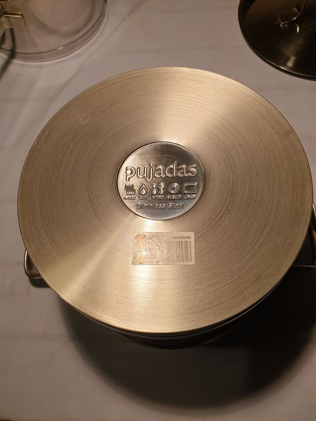 Set Cocina Metal y Cristal